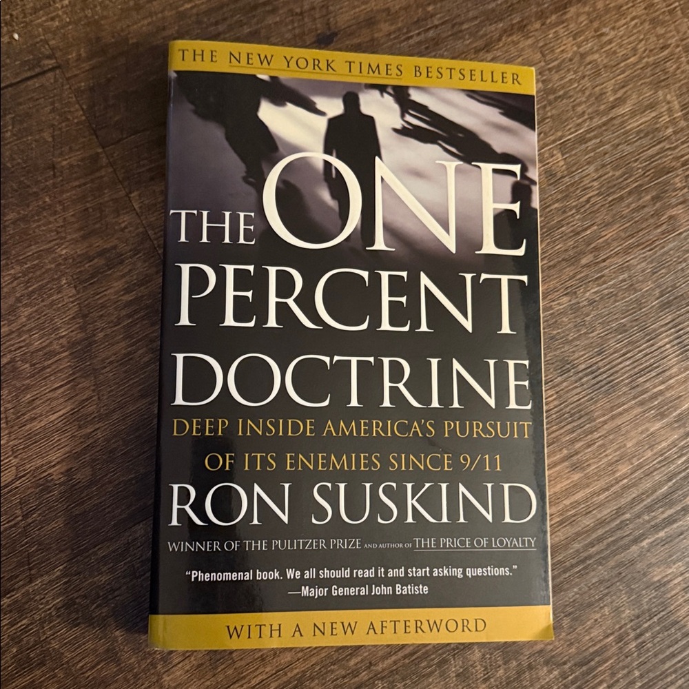 The One Percent Doctrine Book